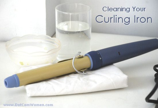 How to Clean Your Curling Iron - Dot Com Women