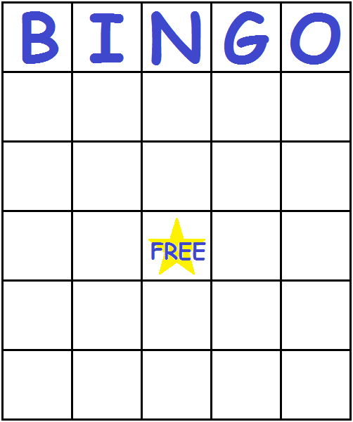 How To Make Your Own Bingo Cards With Pictures