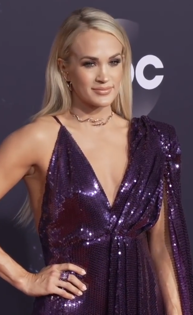 Carrie Underwood Long Hairstyle