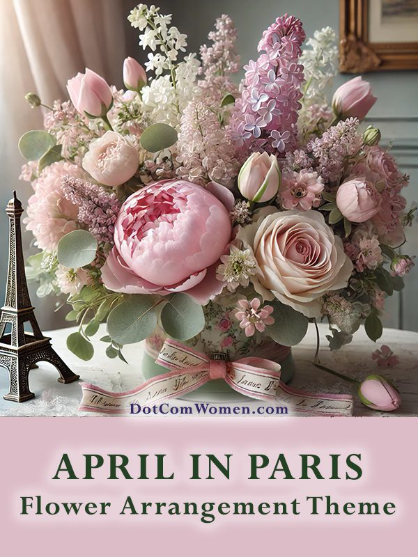 April in Paris - Flower Arrangement Theme