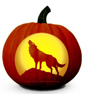 howling wolf pumpkin
