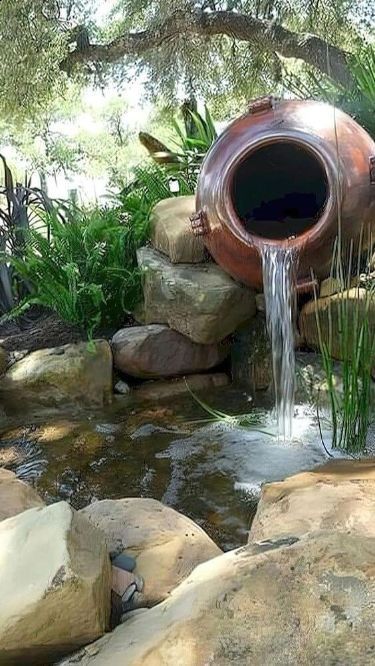 Stone Water Jug  - Absolutely Fabulous Water Features