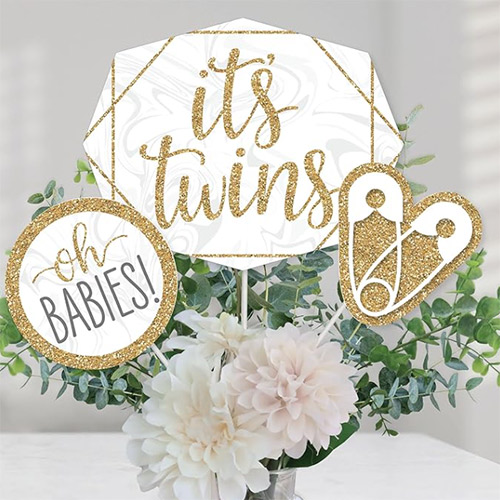 Double Your Fun With a Baby Shower for Twins