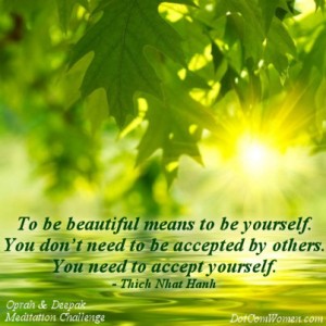 Self-Acceptance - Oprah & Deepak Meditation Challenge Day 3 - Dot Com Women