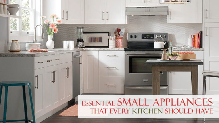 Essential Small Appliances That Every Kitchen Should Have - Dot Com Women