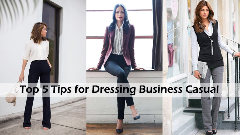 dressing business casual