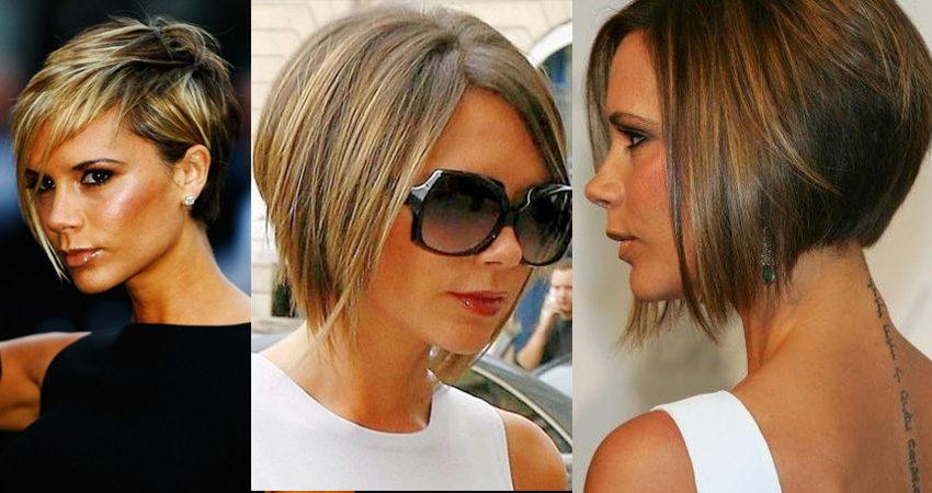 Victoria Beckham's Iconic Angled Bob