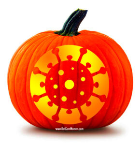 creative pumpkin stencil