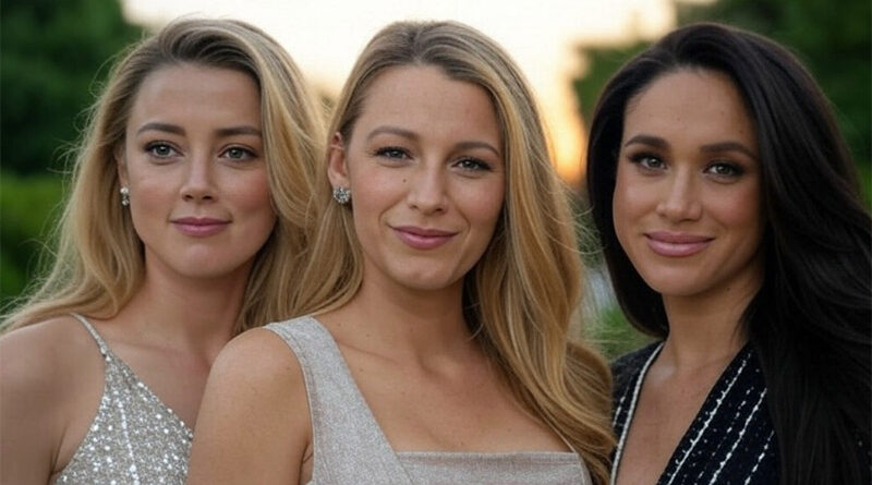 Blake Lively Compared to Amber Heard and Meghan Markle: Is She Misusing Her Power to Destroy Men with False Claims?